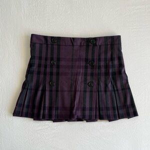 Burberry Pleated Skirt Vintage NWT